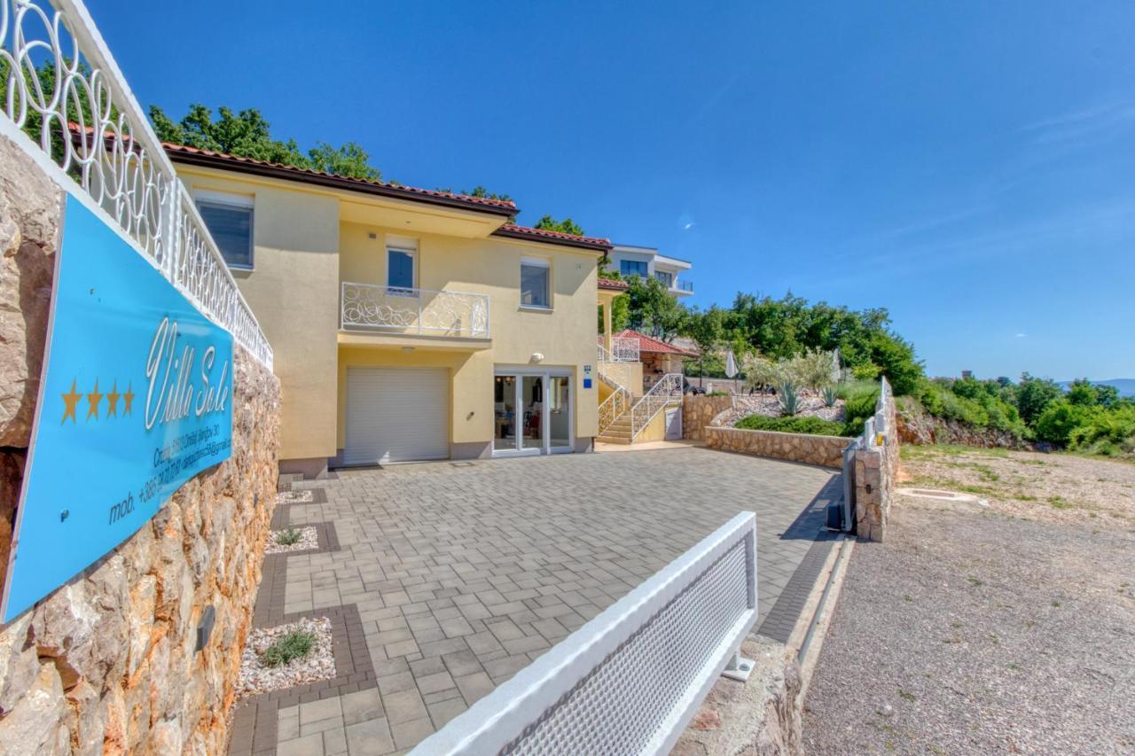 Villa Sole Omišalj Eksteriør bilde